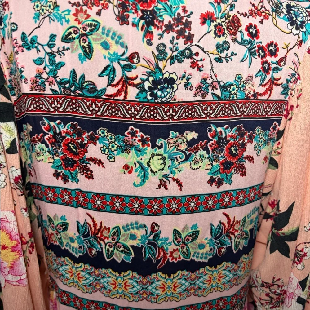 Umgee Floral Blush Mini Dress - Picture 10 of 10